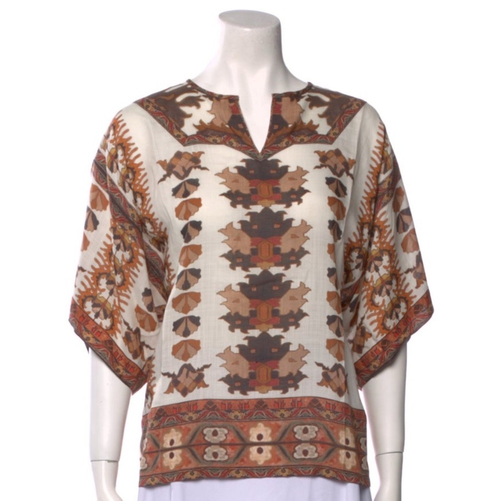 Isabel Marant Earthy Tones Blouse